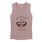 Canotta da donna Bling Iron Rose - Dusty Mauve