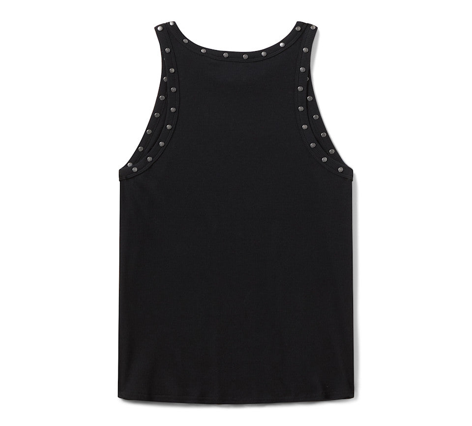 Canotta da donna H-D American Classic con borchie - Harley Black