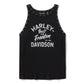 Canotta da donna H-D American Classic con borchie - Harley Black