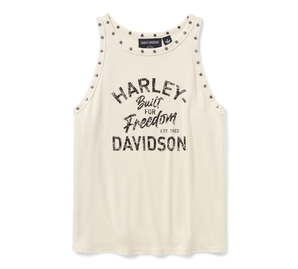 Canotta da donna H-D American Classic con borchie - Birch