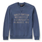 Felpa girocollo H-D® Washed da uomo