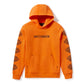Felpa pullover Essential Bar & Shield da uomo - Harley Orange