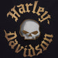 Maglietta da donna con scollo a V Willie G Skull