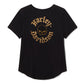 Maglietta da donna con scollo a V Willie G Skull