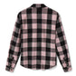 Camicia a maniche lunghe da donna H-D Standard Buffalo rosa e nero