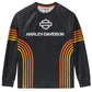 Maglia Harley-Davidson Racing HD Tech nera