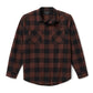 Flanella Bar & Shield Buffalo Check da uomo - Plaid - Harley Black & Coffee