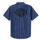 Camicia Bar & Shield Chambray da uomo