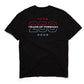 T-shirt a maniche corte da uomo per il 250° anniversario