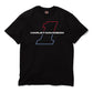 T-shirt a maniche corte da uomo per il 250° anniversario