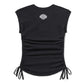 Ttop Essential Ruched da donna - Harley Black