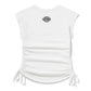Ttop Essential Ruched da donna - Cloud Dancer