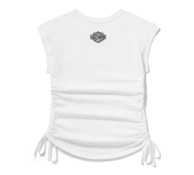 Ttop Essential Ruched da donna - Cloud Dancer