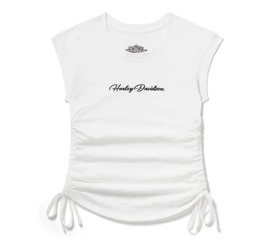 Ttop Essential Ruched da donna - Cloud Dancer