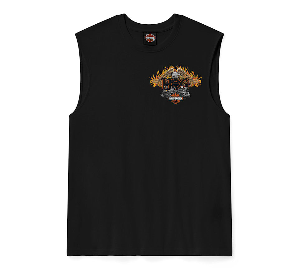 Maglietta da uomo Full Throttle Freedom HOGMuscle