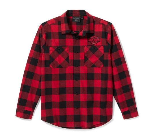Camicia da uomo Buffalo Bar & Shield Harley-Davidson