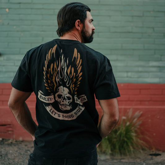 T-shirt Harley-Davidson® Skull black