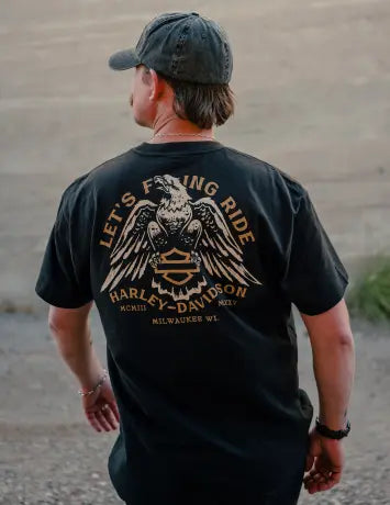 T-shirt Harley-Davidson® Eagle black