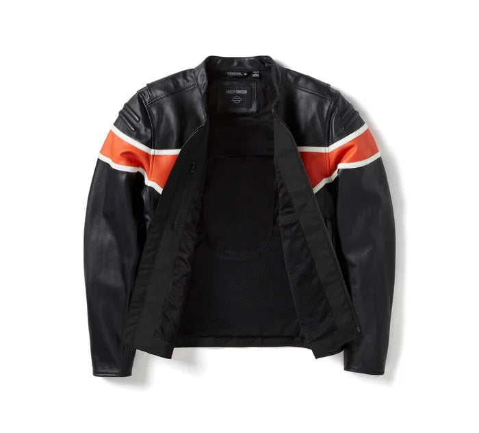 Giacca da moto in pelle Trenton H-D