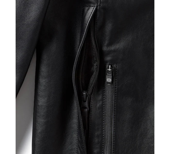Giacca da moto in pelle Trenton H-D