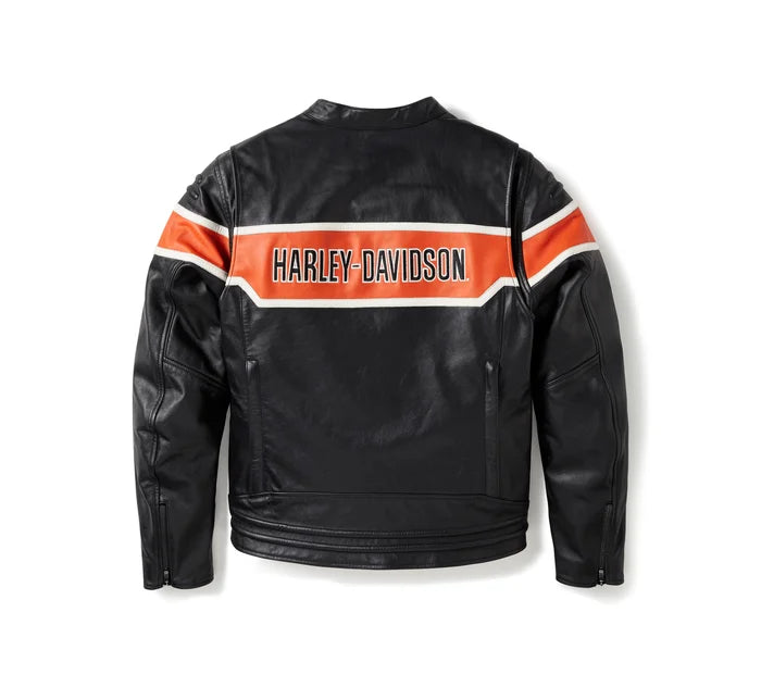 Giacca da moto in pelle Trenton H-D