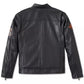 Giacca in pelle Harley-Davidson 120° anniversario nera