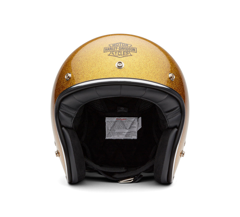 Casco H-D Ace C02 3/4 - Gloss - Gold Flake
