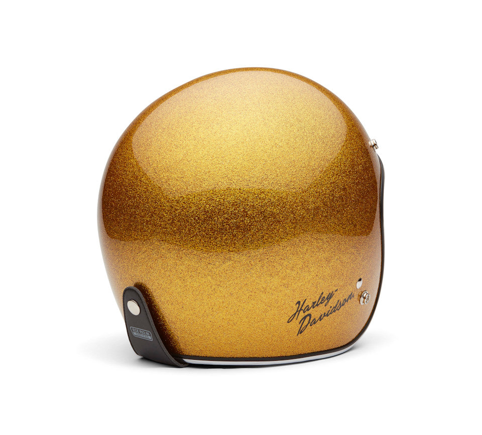 Casco H-D Ace C02 3/4 - Gloss - Gold Flake