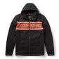 Felpa da motociclismo con cappuccio H-D Trenton Deflector 2.0 da uomo