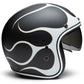 Casco Jet Harley-Davidson Flames X14 nero opaco