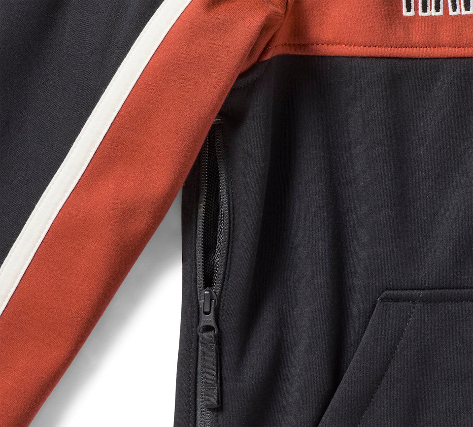 Felpa da motociclismo con cappuccio H-D Trenton Deflector 2.0 da donna