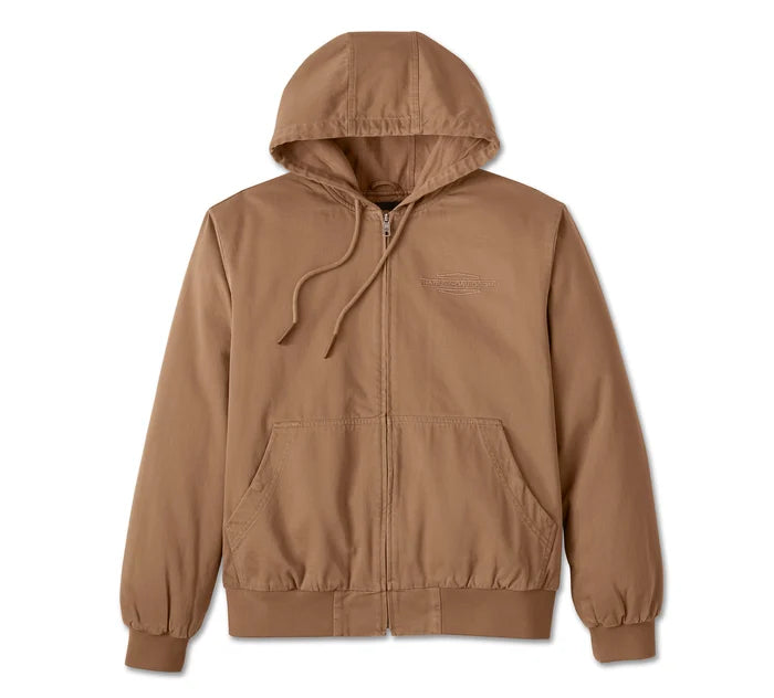 Giacca con cappuccio Bar & Shield Workwear - Toffee