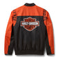 Giubbotto bomber in nylon H-D Mainstreet da uomo