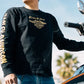 Maglietta a maniche lunghe da uomo Dickies x HD Heavyweight Eagle - Antracite