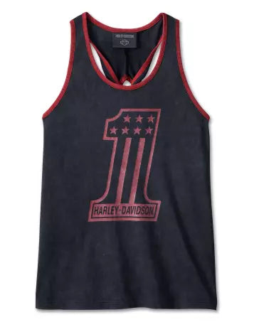 Canotta da donna Harley-Davidson National Anthem Twist Back