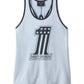 Canotta da donna Harley-Davidson National Anthem Twist Skyway blu