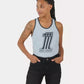 Canotta da donna Harley-Davidson National Anthem Twist Skyway blu