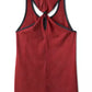 Canotta da donna Harley-Davidson National Anthem Twist rossa