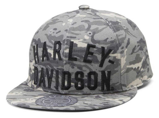 Cappellino da baseball mimetico Harley-Davidson® da uomo Staple Novelty - Grigio