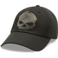Cappellino da baseball Willie G Bling Skull da donna - Harley Black.