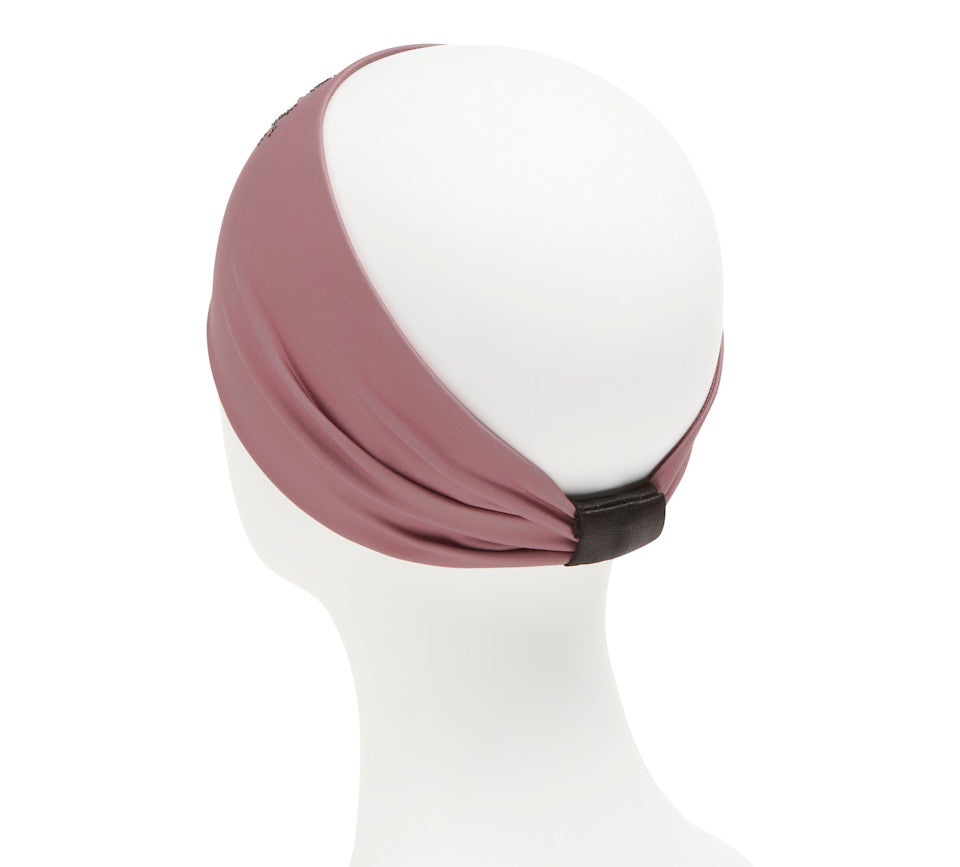 Fascia per capelli Willie G Bling Skull da donna - Rosa nostalgico
