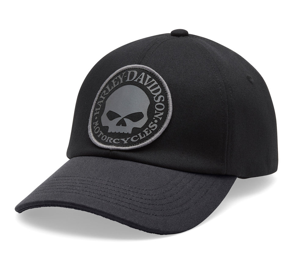Cappellino da uomo Willie G Skull Softail Stretch Fit