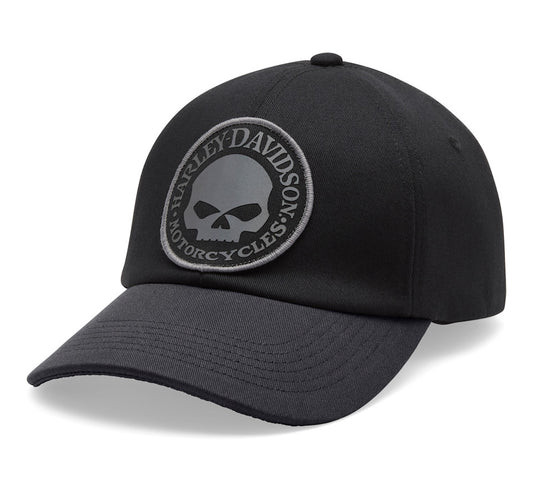 Cappellino da uomo Willie G Skull Softail Stretch Fit