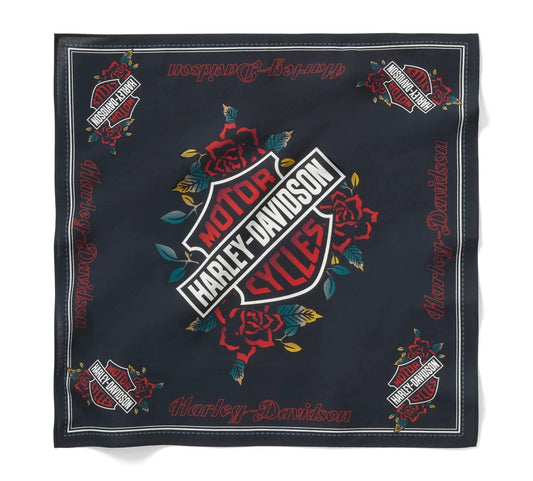 Bandana Serpent Rose