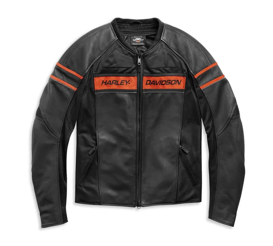 Giacca in pelle da uomo Harley-Davidson Brawler