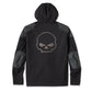 Felpa da equitazione con cappuccio Willie G Skull Graphic Deflector 2.0