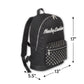 Zaino classico con borchie color Moon Shadow
