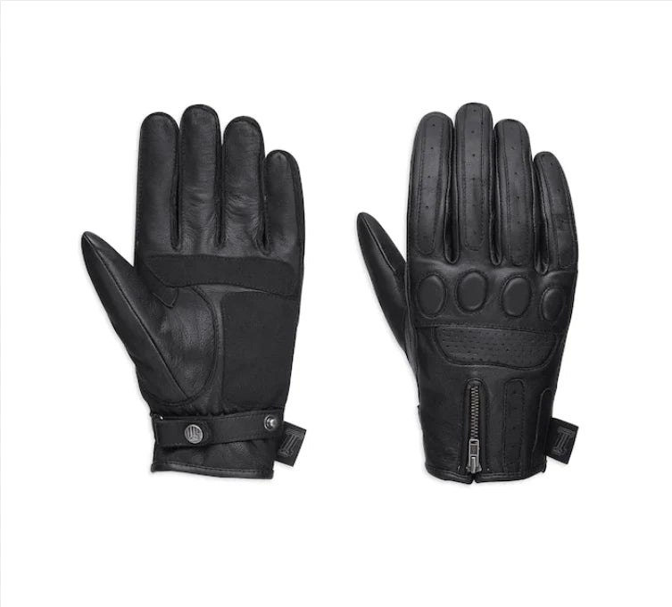 HARLEY DAVIDSON GUANTI IN PELLE CON TESCHIO GLOVE