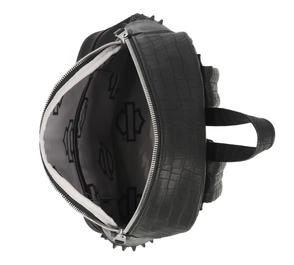 Zaino con borchie a cono