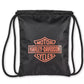 Zaino Harley-Davidson Quick-Draw nero/ruggine